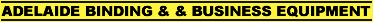 Adelaide Binding & Business Equipment
